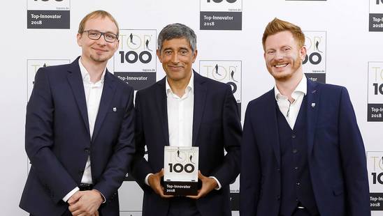 TOP100 Innovator 2018 - Daniel Gal, Ranga Yogeshwar, Kristian Kraft